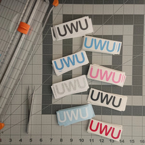 UWU die cut